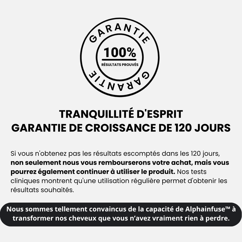 Système de repousse des cheveux AlphaInfuse™