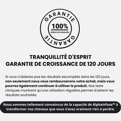 Système de repousse des cheveux AlphaInfuse™